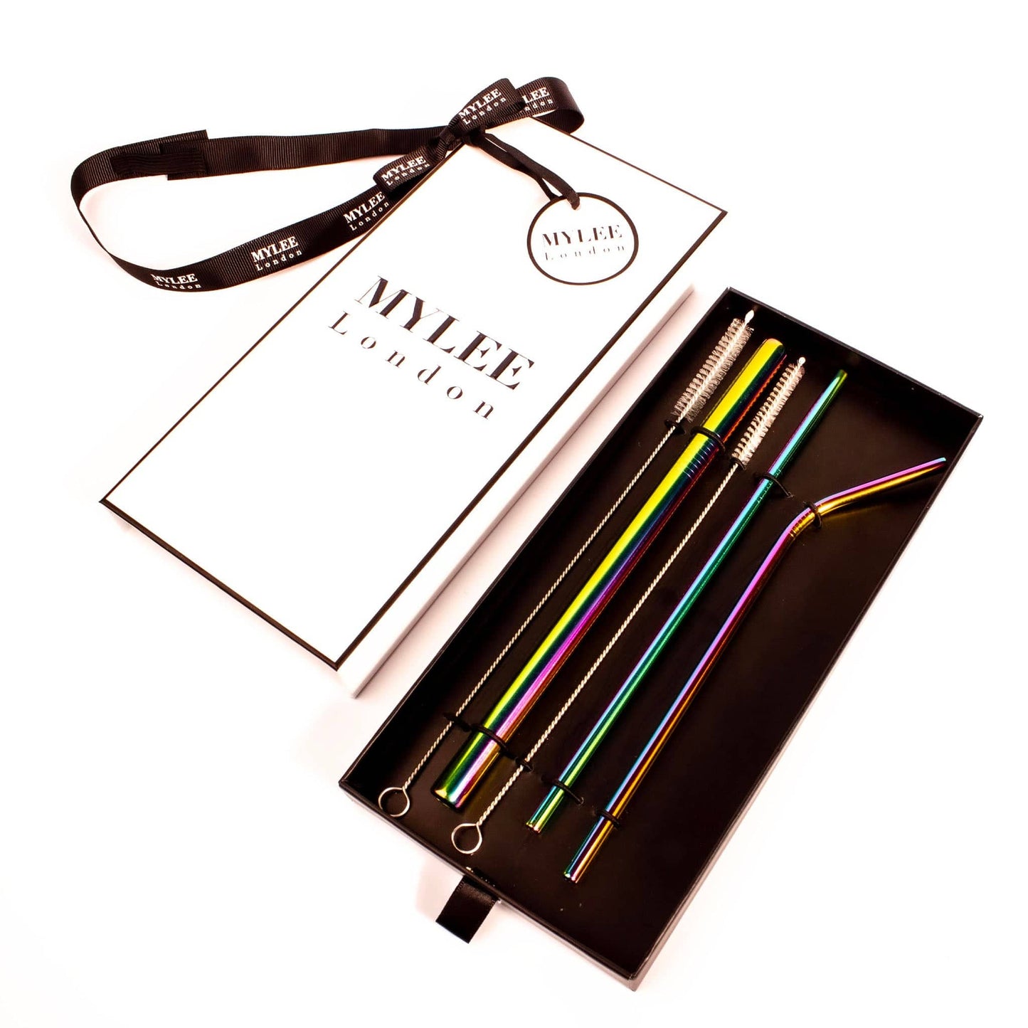 Personalised Straw Gift Set with Free Gift Wrapping - MYLEE London