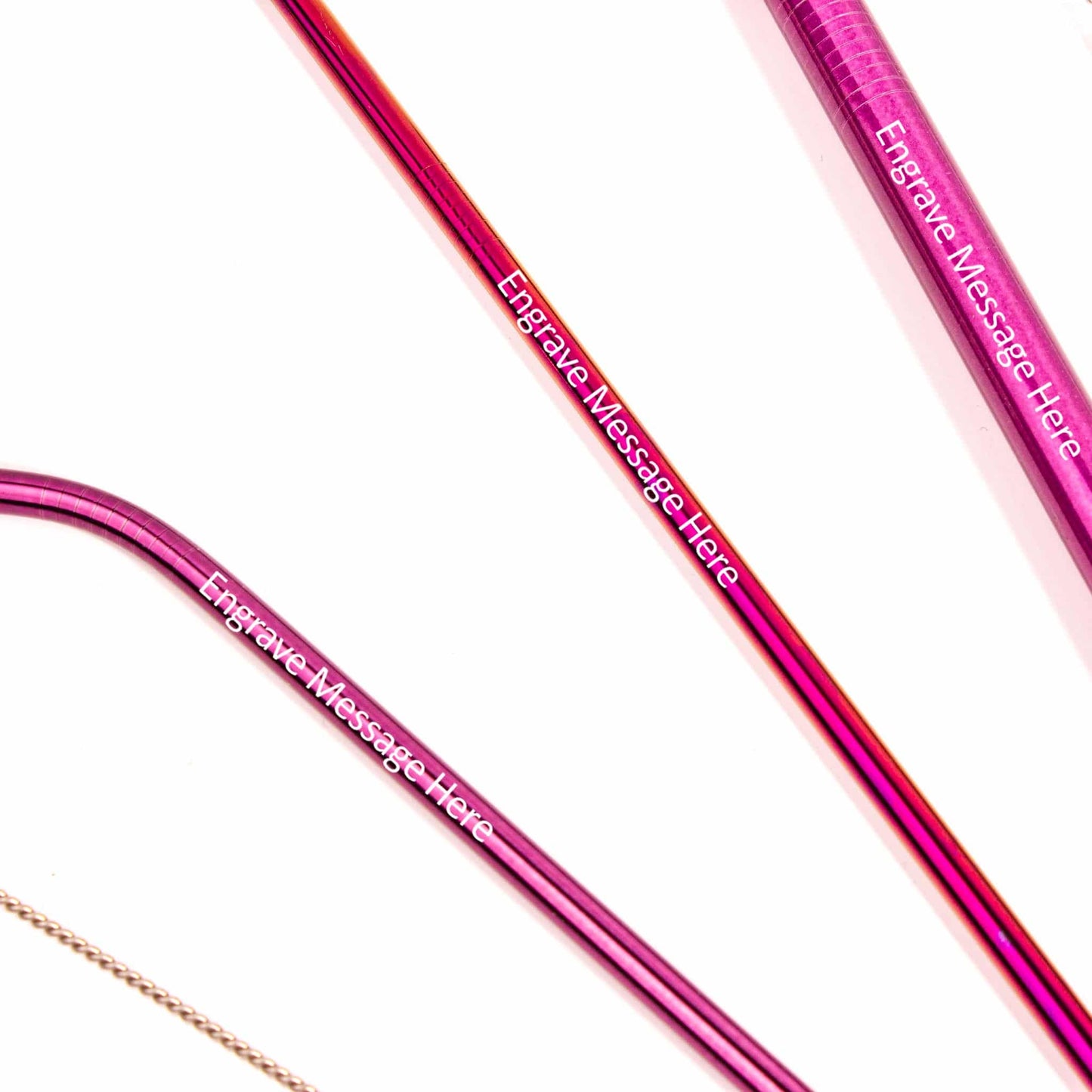 Personalised Straw Gift Set with Free Gift Wrapping - MYLEE London