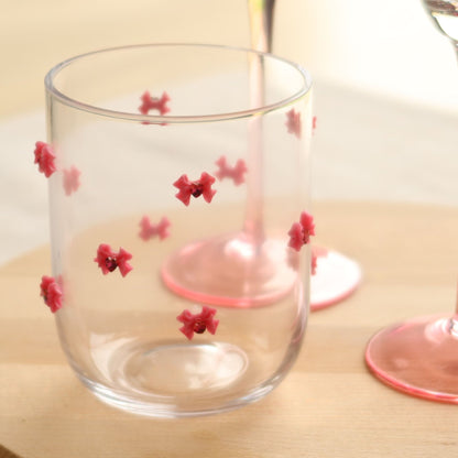 Pink Bow Glasses - MYLEE London