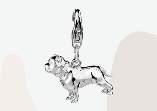 Pitbull Silver Charm - MYLEE London