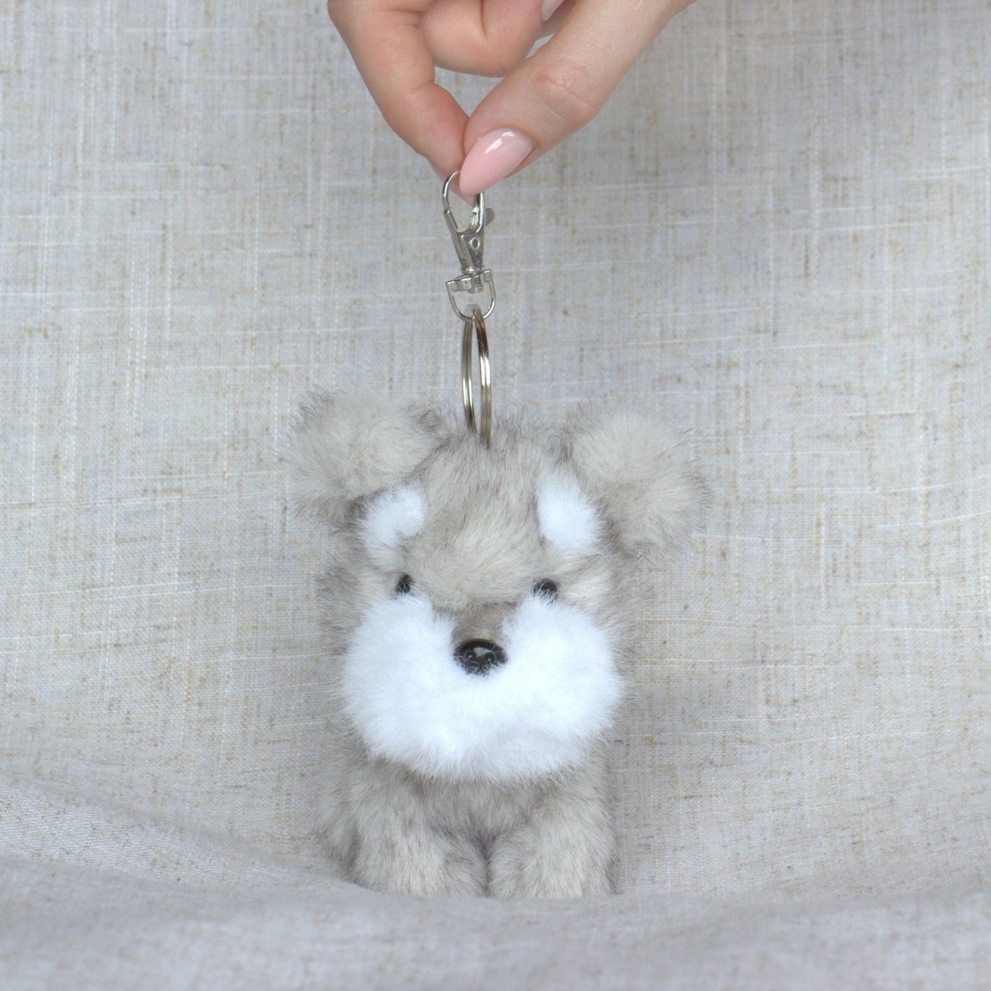 Plush Animal Key Ring - MYLEE London