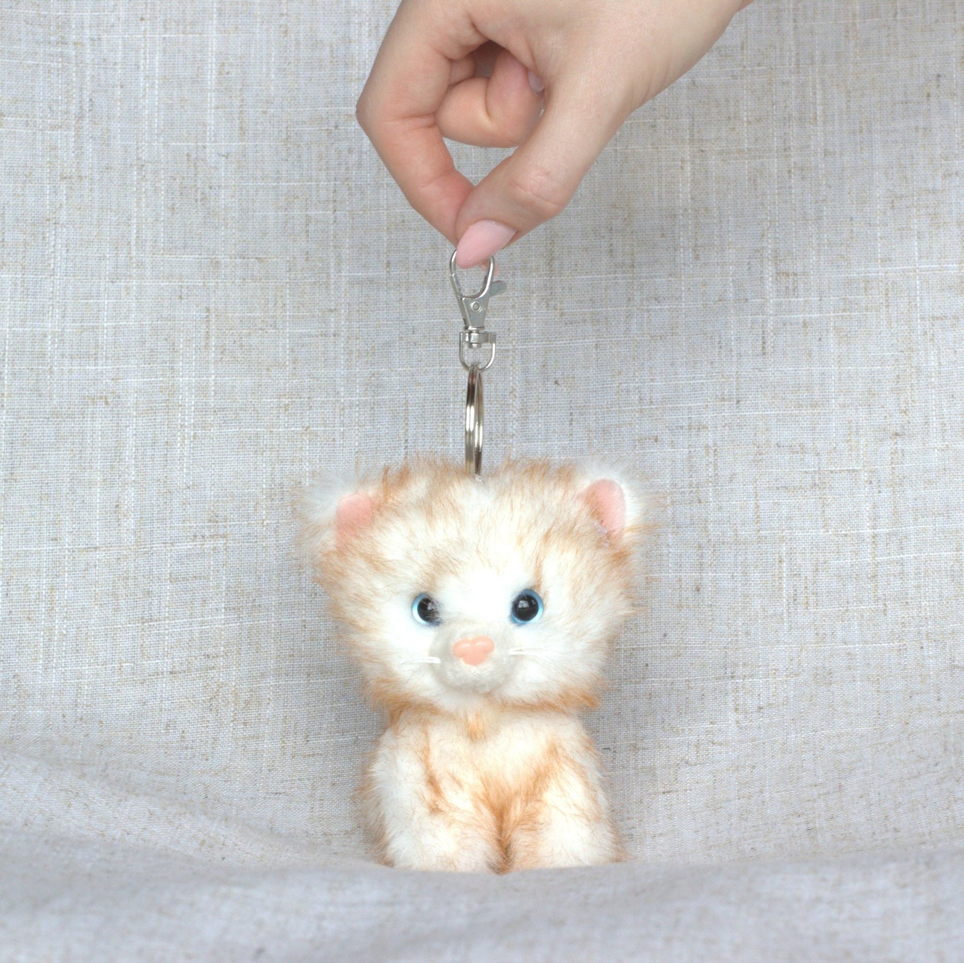 Plush Animal Key Ring - MYLEE London