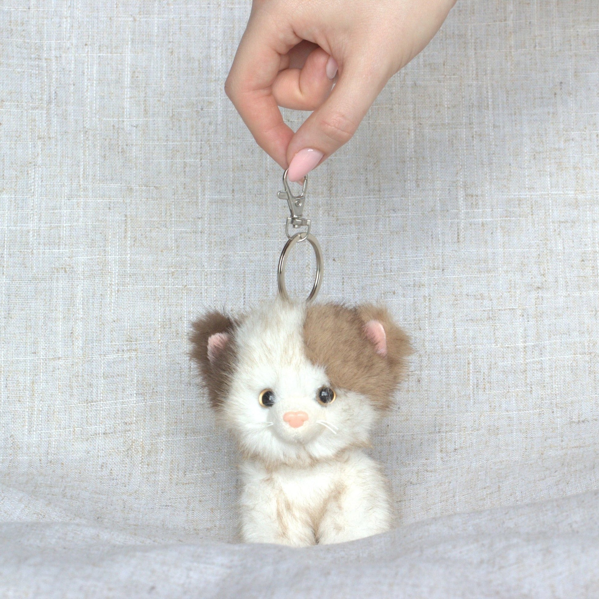 Plush Animal Key Ring - MYLEE London