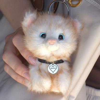 Plush Animal Key Ring - MYLEE London