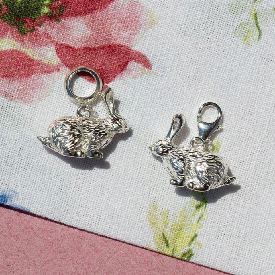 Rabbit Silver Charm - MYLEE London