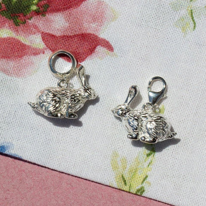 Rabbit Silver Charm - MYLEE London