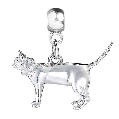 Short-Haired Cat Silver Charm - MYLEE London