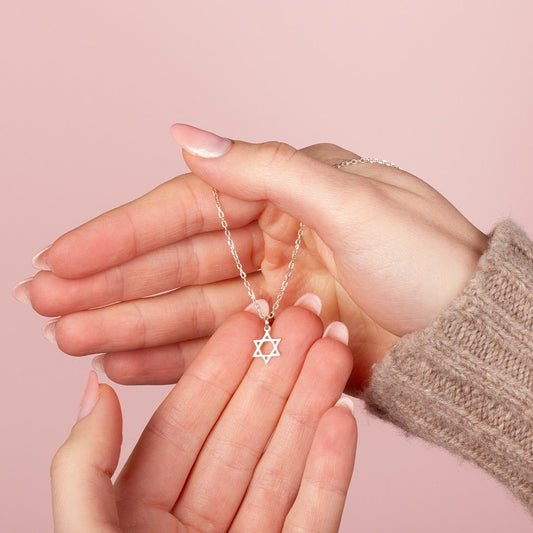 Star of David Necklace - Sterling Silver - MYLEE London