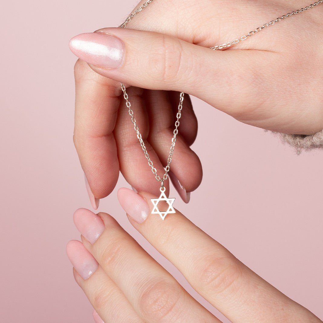 Star of David Necklace - Sterling Silver - MYLEE London