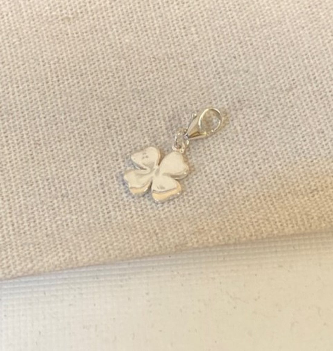 Sterling Silver Four Leaf Clover Charm - MYLEE London