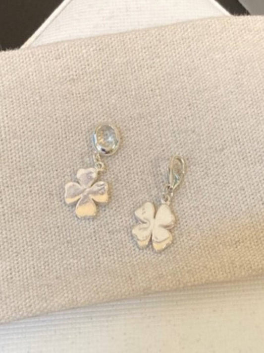 Sterling Silver Four Leaf Clover Charm - MYLEE London