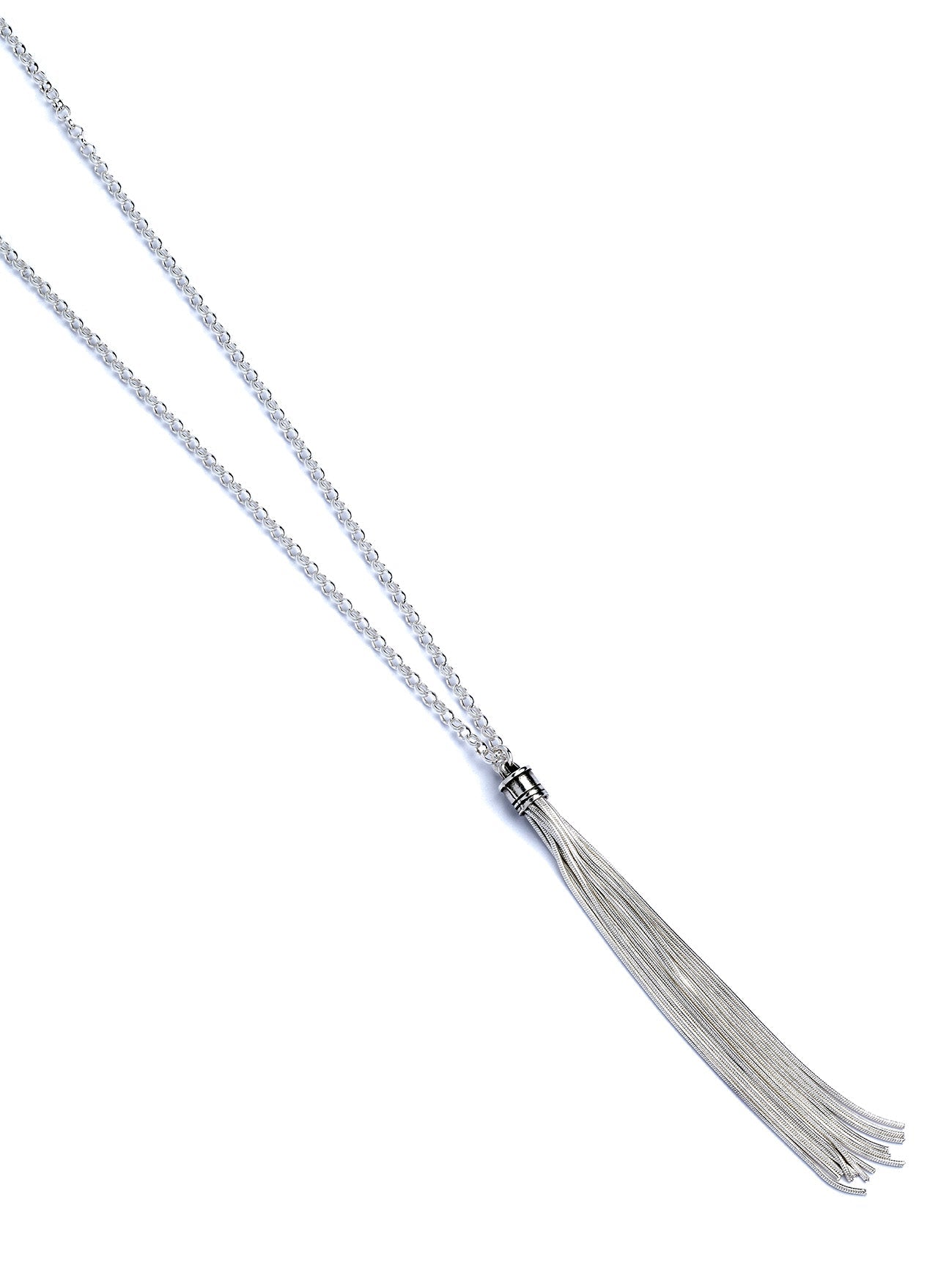 Sterling Silver Tassel Necklace - MYLEE London