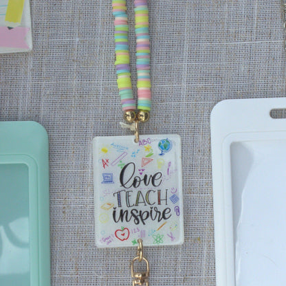 Teacher Lanyard with Card Holder - MYLEE London