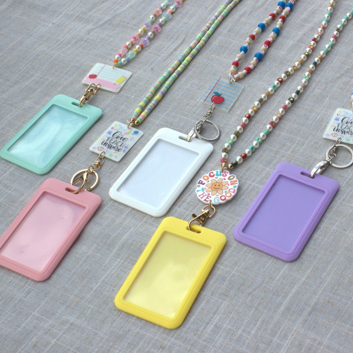 Thank You Teacher Lanyard with Card Holder - MYLEE London