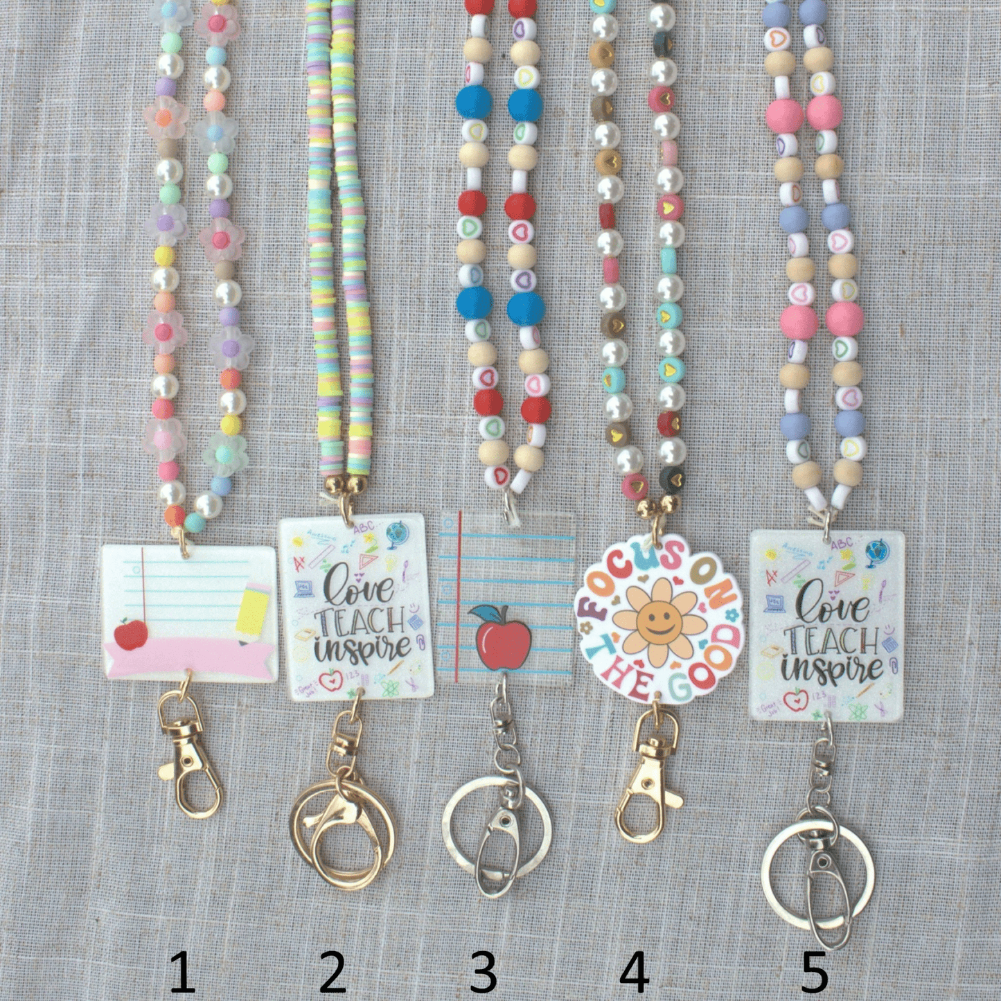 Thank You Teacher Lanyard with Card Holder - MYLEE London