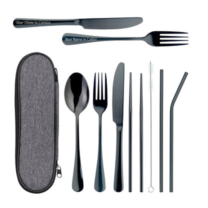 Travel Cutlery Set - Personalised - MYLEE London