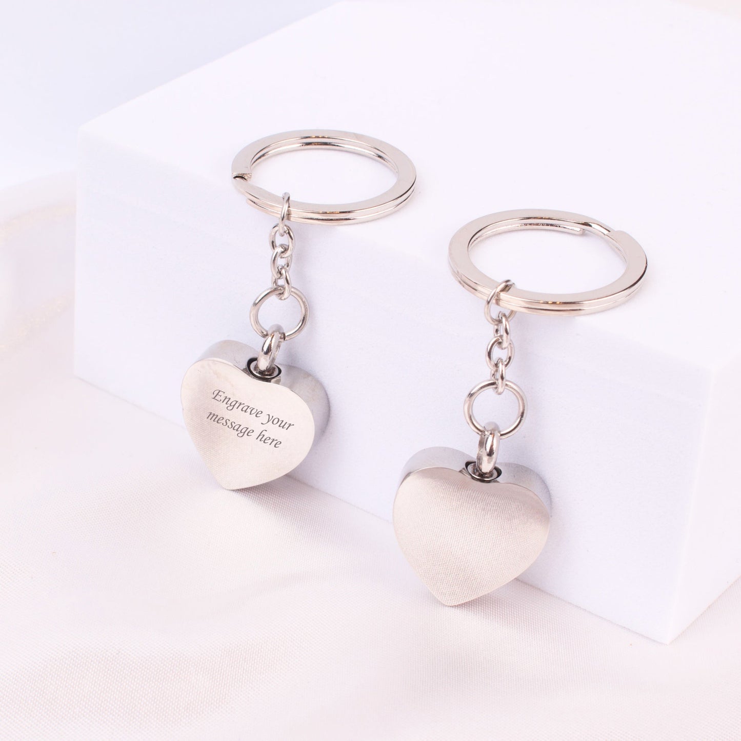 Urn Keyring for Pet Cremation Ashes - Personalised - MYLEE London