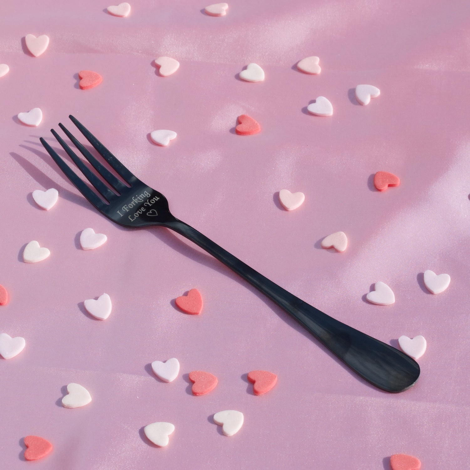 Valentine's Day Personalised Stainless Steel Fork - MYLEE London