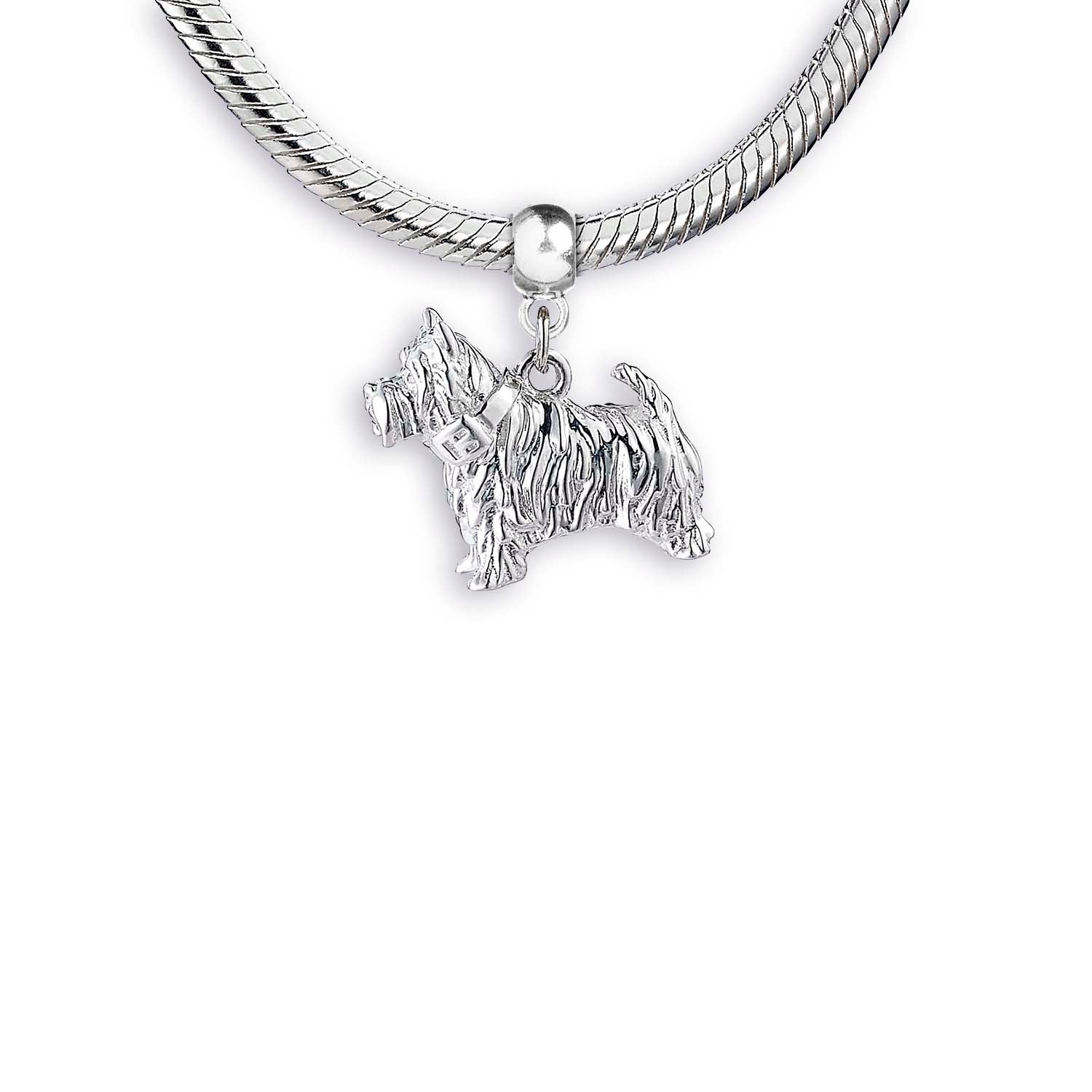 Westie Silver Charm - MYLEE London