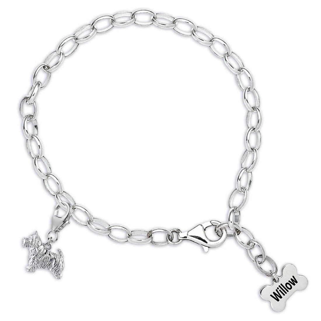 Westie Silver Charm - MYLEE London