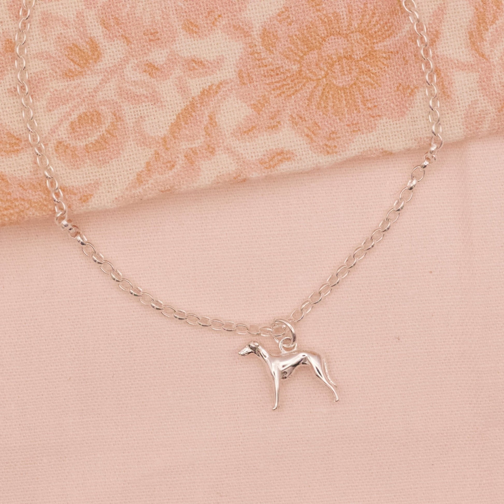 Whippet Dainty Chain Bracelet - Personalised - Sterling Silver - MYLEE London