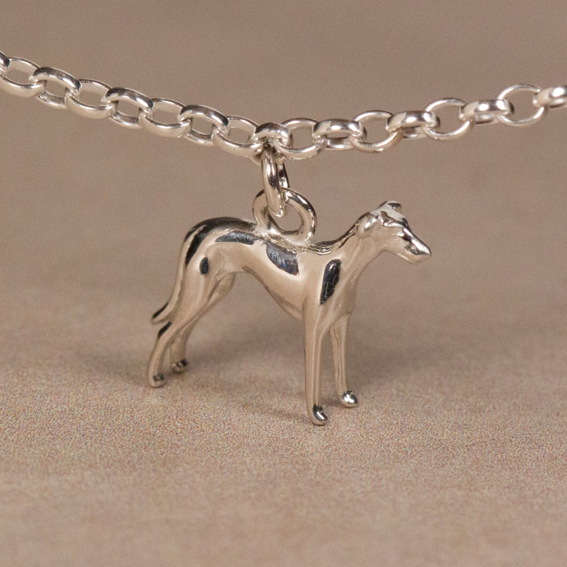 Whippet Dainty Chain Bracelet - Personalised - Sterling Silver - MYLEE London